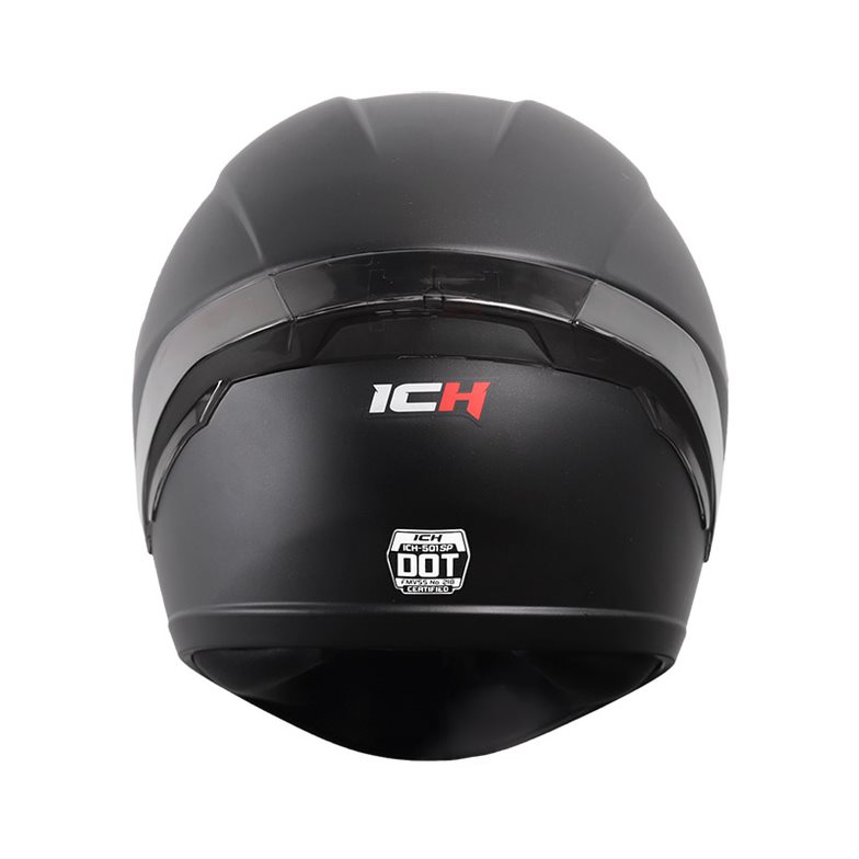 CASCO INTEGRAL ICH 501SP PLANO NEGRO MATE