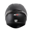 CASCO INTEGRAL ICH 501SP PLANO NEGRO MATE