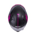 CASCO INTEGRAL ICH 503 NEZA NEGRO FUCSIA MATE VISOR TRANSPARENTE