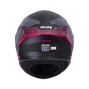 CASCO INTEGRAL ICH 503 NEZA NEGRO FUCSIA MATE VISOR TRANSPARENTE