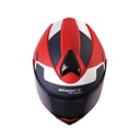 CASCO ABATIBLE SHAFT SH4000 EVO DOBLE VISOR SPLIT ROJO BLANCO