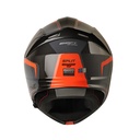 CASCO ABATIBLE SHAFT SH4000 EVO DOBLE VISOR SPLIT GRIS OSCURO GRIS