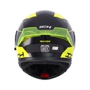 CASCO ABATIBLE ICH 3120 DOBLE VISOR MIXTER NEGRO AMARILLO BRILLO VISOR TRANSPARENTE