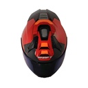 CASCO INTEGRAL SHAFT SH560 EVO CHIEF ROJO GRIS BRILLO