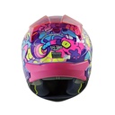 CASCO INTEGRAL SHAFT SH560 EVO MELO MORADO CLARO FUCSIA