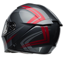 CASCO INTEGRAL BELL LITHIUM JETSTREAM GRIS ROJO BRILLO