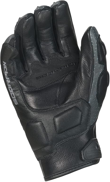 GUANTE CON PROTECCION SCORPION EXO KLAW II GRIS CUERO