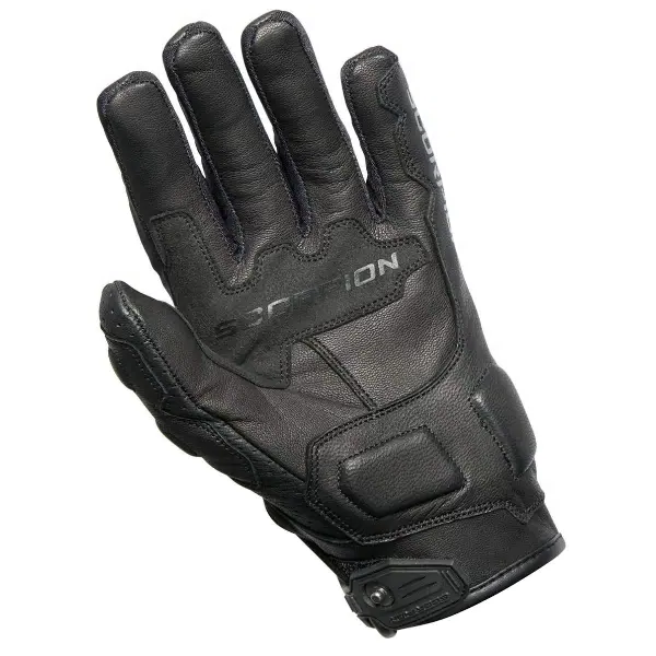 GUANTE CON PROTECCION SCORPION EXO KLAW II NEGRO CUERO