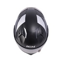 CASCO ABATIBLE ICH 3120 DOBLE VISOR MIXTER NEGRO SILVER VISOR SILVER