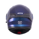 CASCO ABATIBLE ICH 3120 DOBLE VISOR SOLID CAMALEON BRILLO VISOR AZUL