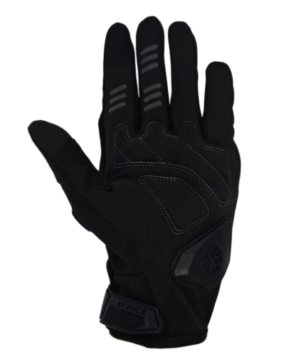 GUANTE CON PROTECCION SCOYCO MC203 NEGRO