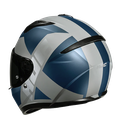 CASCO INTEGRAL HJC C10 TEZ MC2SF AZUL GRIS CLARO MATE-INCLUYE PINLOCK