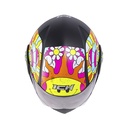 CASCO ABATIBLE ICH 3110S NIÑ@ DOBLE VISOR GROOVE NEGRO FUCSIA