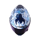 CASCO INTEGRAL SHAFT SHPRO610 EVO DOBLE VISOR BLUER PLANE AZUL CLARO AZUL