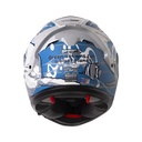 CASCO INTEGRAL SHAFT SHPRO610 EVO DOBLE VISOR BLUER PLANE AZUL OSCURO AZUL MATE
