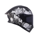 CASCO INTEGRAL ICH 503 SKILL NEGRO GRIS MATE VISOR NEGRO