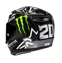 CASCO INTEGRAL HJC RPHA12 QUARTARARO GRIS NEGRO BRILLO-INCLUYE PINLOCK Y VISOR