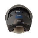 CASCO ABIERTO SHAFT SH226 GT BALAM GRIS OSCURO AZUL MATE VISOR AZUL
