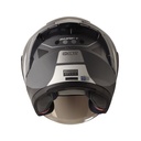 CASCO ABIERTO SHAFT SH226 GT BALAM GRIS OSCURO SILVER MATE VISOR SILVER