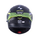 CASCO ABATIBLE ICH 3120 DOBLE VISOR COLOR TEST NEGRO AMARILLO MATE VISOR TRANSPARENTE