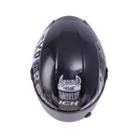 CASCO INTEGRAL ICH 501SP DM MESSAGE NEGRO GRIS BRILLO VISOR NEGRO