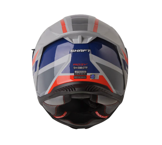 CASCO INTEGRAL SHAFT SH598GTR ADIV GRIS ROJO BRILLO