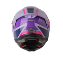 CASCO INTEGRAL SHAFT SH598GTR ADIV MORADO CLARO FUCSIA BRILLO 