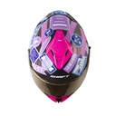 CASCO INTEGRAL SHAFT SH598GTR RANDOMIZER CAMALEON MORADO BRILLO