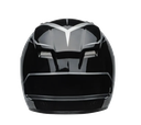CASCO INTEGRAL BELL QUALIFIER CONDUIT PLATA NEGRO BRILLO