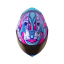 CASCO INTEGRAL SHAFT SH526SP EVO LUCKY MORADO FUCSIA BRILLO