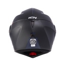 CASCO ABATIBLE ICH 3110DOT DOBLE VISOR CICU NEGRO AZUL NAVY VISOR NEGRO