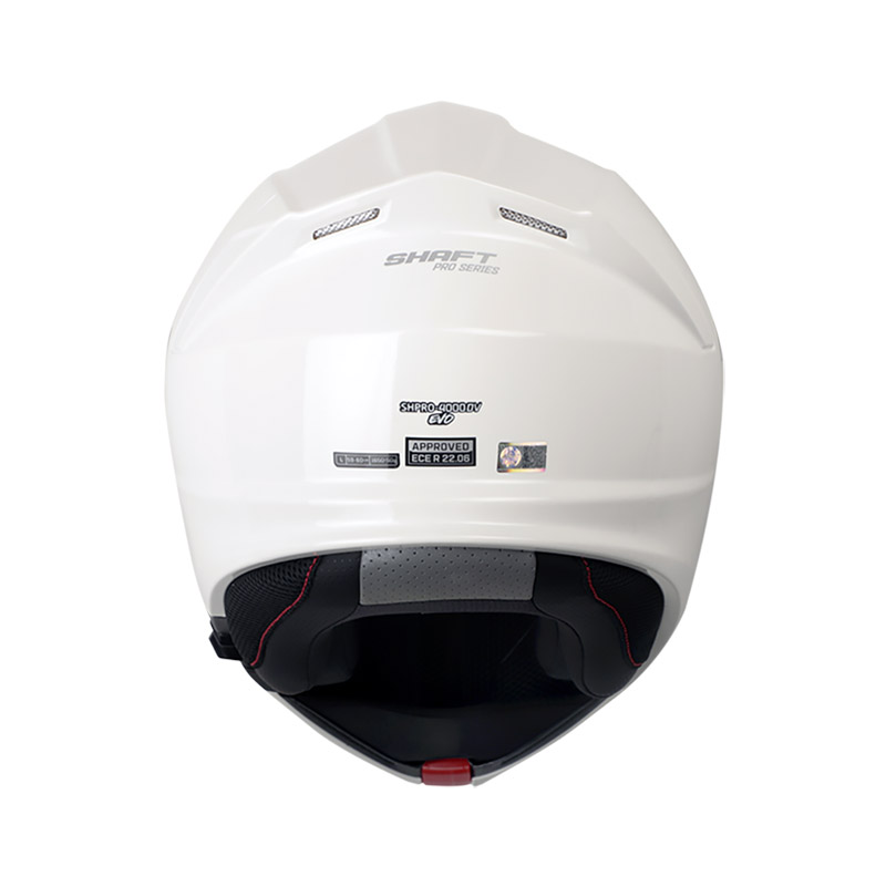 CASCO ABATIBLE SHAFT 4000 EVO DOBLE VISOR SOLID BLANCO