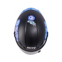 CASCO INTEGRAL ICH 501SP ARIGATO NEGRO AZUL MATE VISOR NEGRO