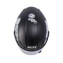 CASCO INTEGRAL ICH 501SP ARIGATO NEGRO GRIS MATE VISOR SILVER