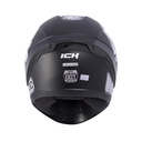 CASCO INTEGRAL ICH 501SP ARIGATO NEGRO GRIS MATE VISOR SILVER