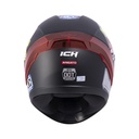 CASCO INTEGRAL ICH 501SP ARIGATO NEGRO ROJO MATE VISOR NEGRO