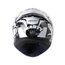 CASCO INTEGRAL SHAFT 522 BEARTY NEGRO BLANCO BRILLO