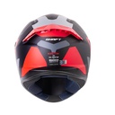 CASCO INTEGRAL SHAFT 522 KRITIK NEGRO ROJO MATE