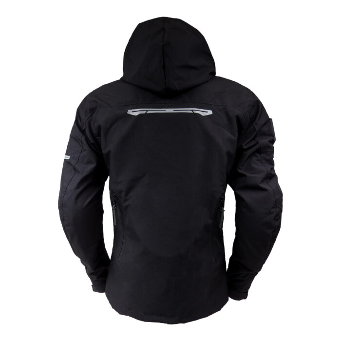 CHAQUETA CON PROTECCION PIGMALION FENIX NEGRA