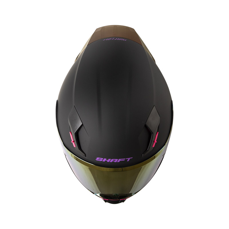 CASCO INTEGRAL SHAFT 562 R SOLID NEGRO MORADO MATE