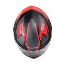 CASCO INTEGRAL SHAFT 522 MOTORSPORT NEGRO ROJO MATE (XL)