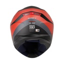 CASCO INTEGRAL SHAFT 522 MOTORSPORT NEGRO ROJO MATE (XL)