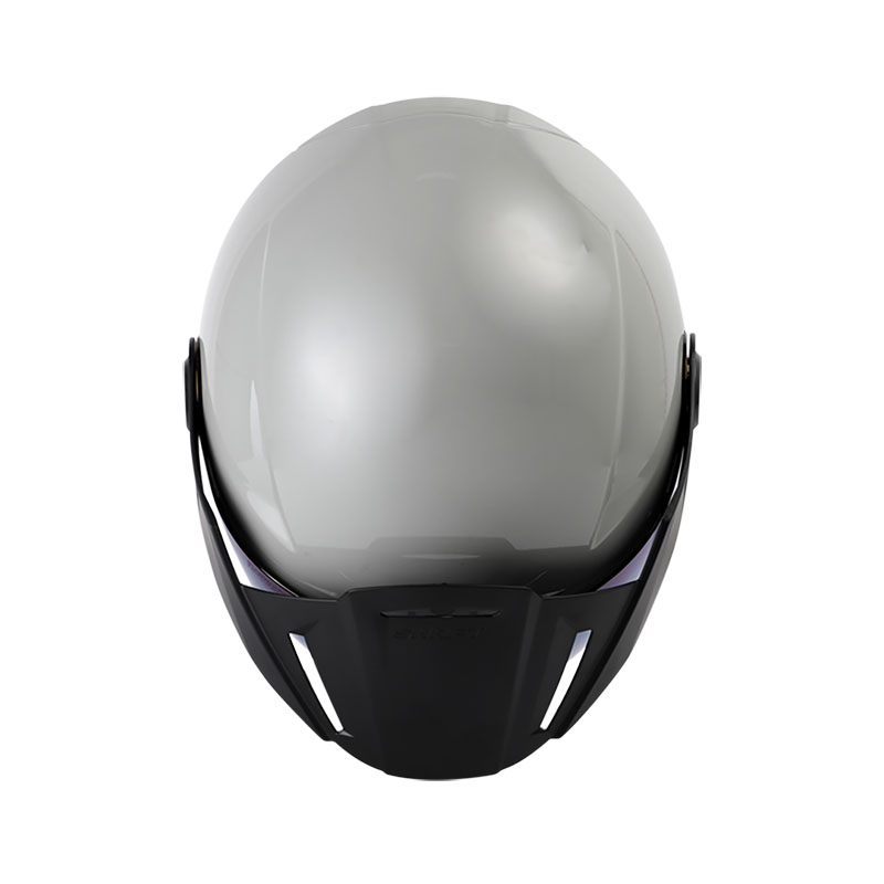 CASCO ABIERTO SHAFT SH212 SOLID GRIS CLARO NEGRO