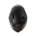 CASCO INTEGRAL SHAFT 526SP EVO SOLID NEGRO NEGRO MATE VISOR SILVER SPOILER SILVER 