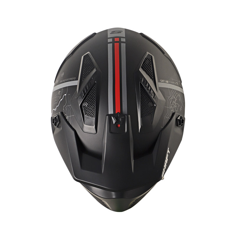 CASCO MODULAR SHAFT SH225 PILOT PANAM NEGRO ROJO MATE