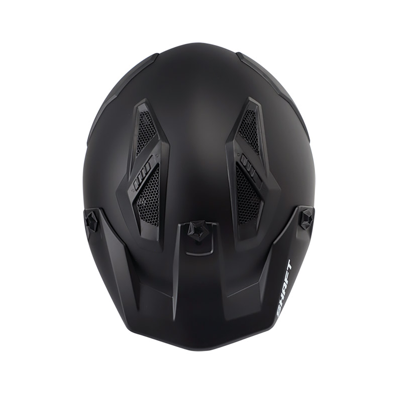 CASCO MODULAR SHAFT SH225 PILOT SOLID NEGRO FUCSIA MATE VISOR FUCSIA