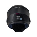 CASCO MODULAR SHAFT SH225 PILOT SOLID NEGRO FUCSIA MATE VISOR FUCSIA