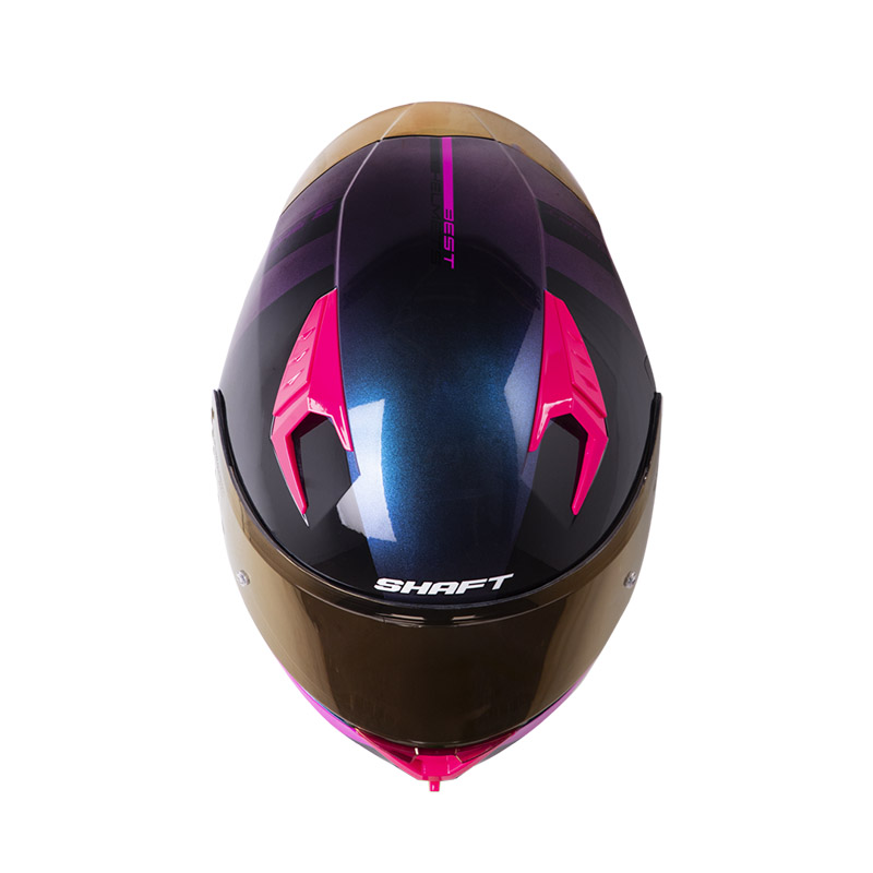 CASCO INTEGRAL SHAFT 526SP EVO NARKAN CAMALEON FUCSIA BRILLO
