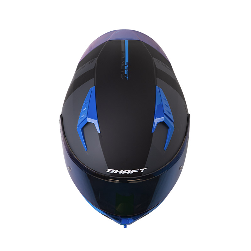 CASCO INTEGRAL SHAFT 526SP EVO NARKAN NEGRO AZUL MATE