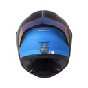 CASCO INTEGRAL SHAFT 526SP EVO NARKAN NEGRO AZUL MATE